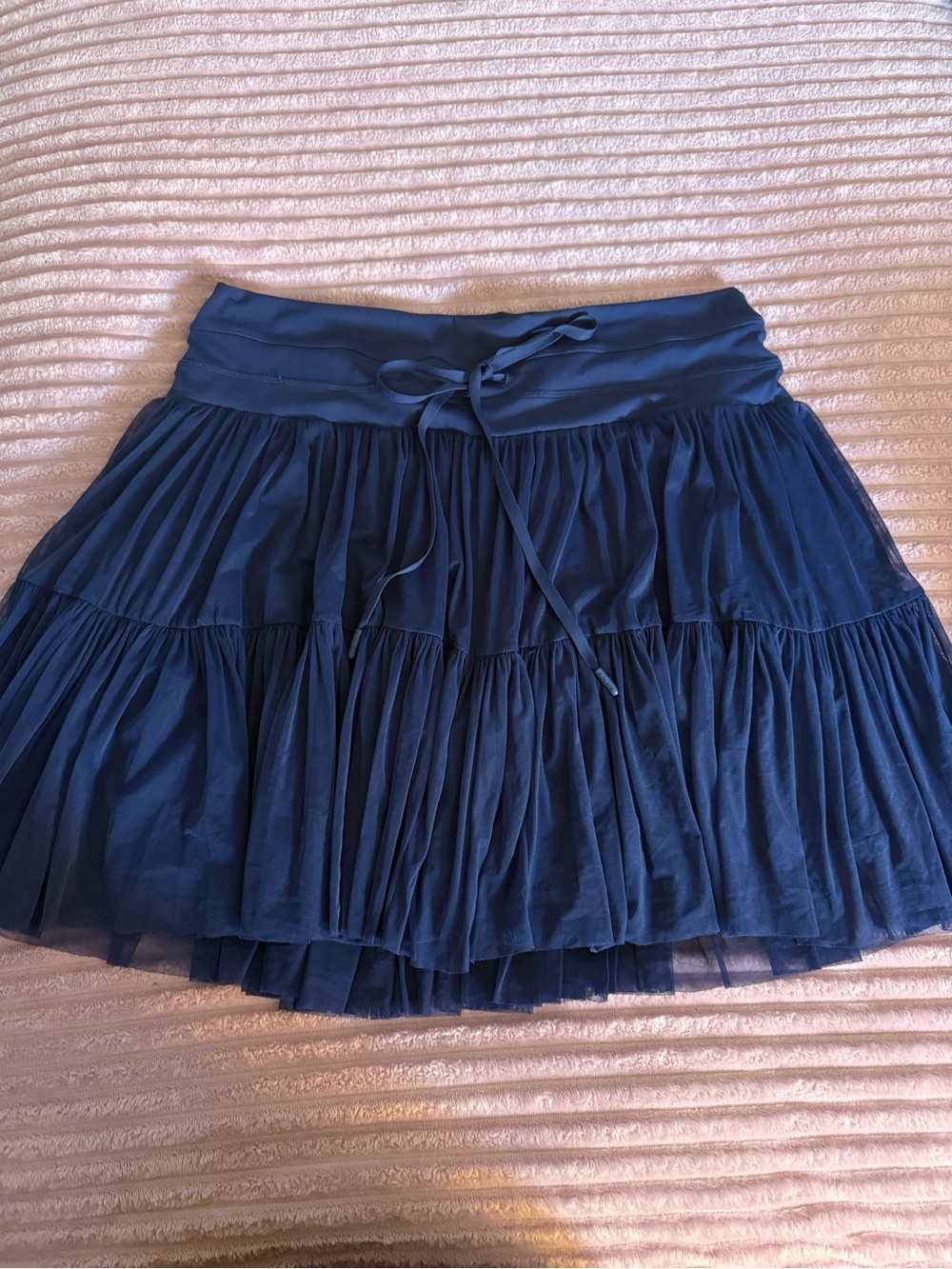 POPFLEX- Pirouette Skort- Navy Blue